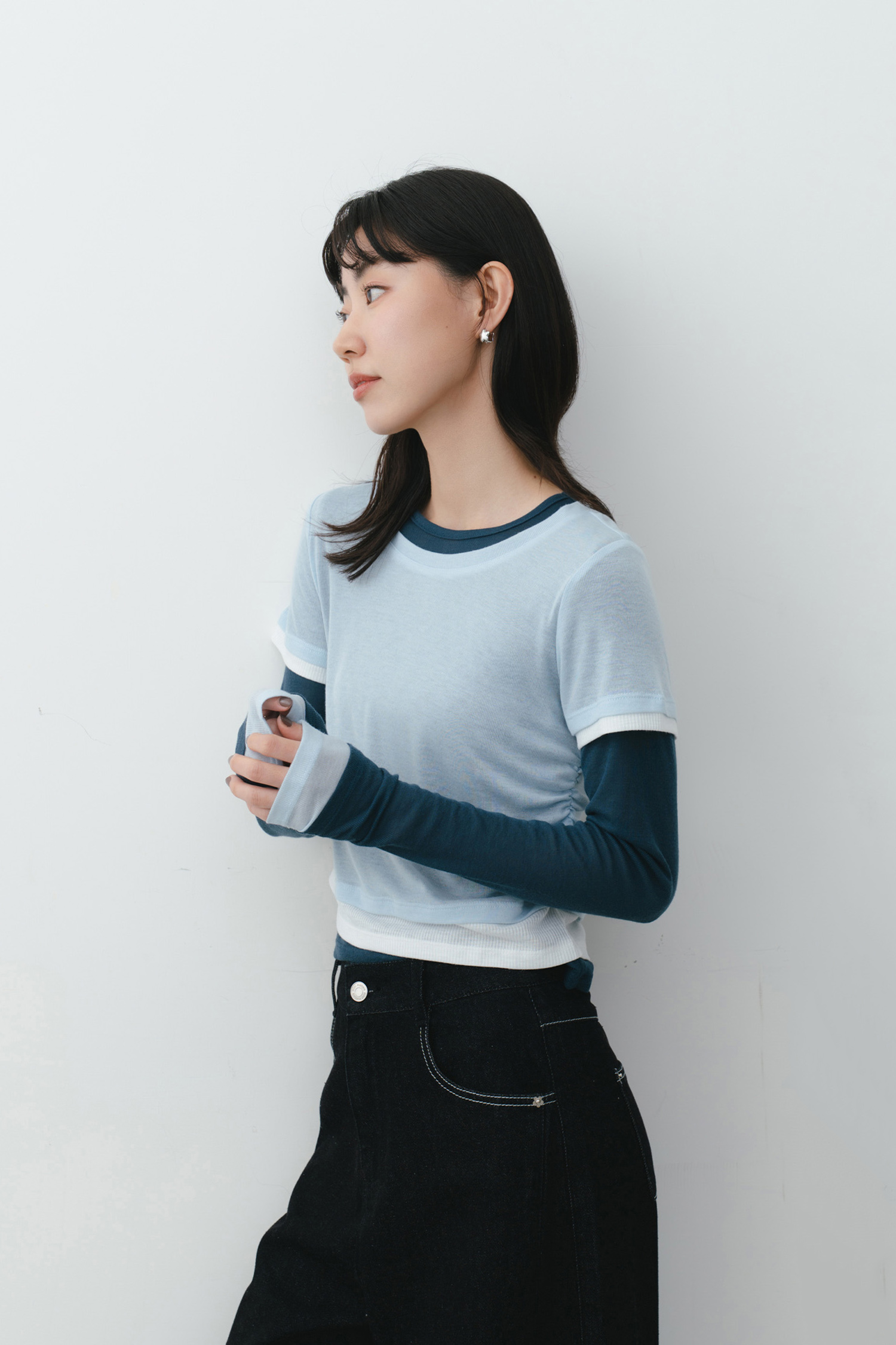 一秒出門雙層上衣