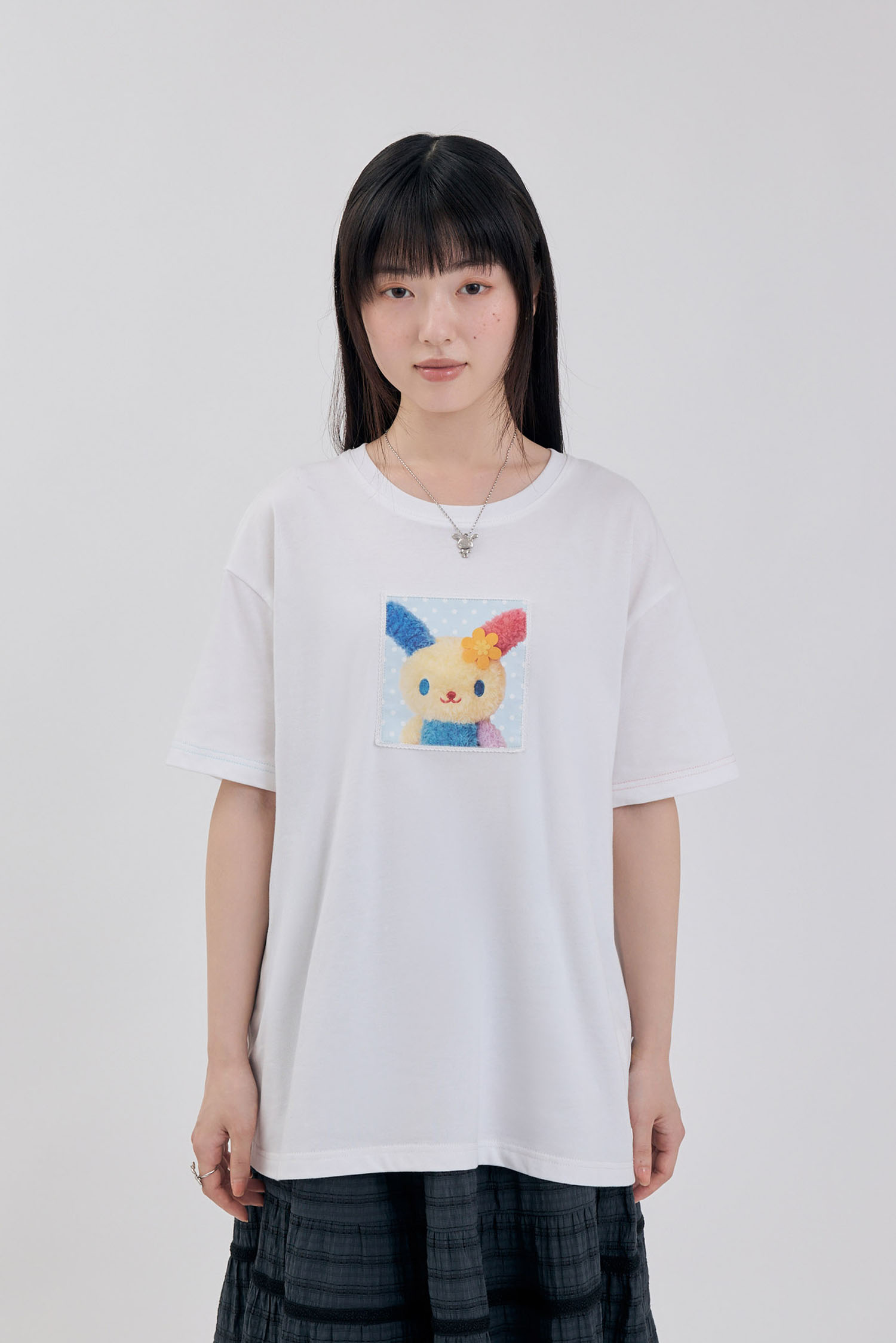 花小兔證件照寬鬆Ｔ