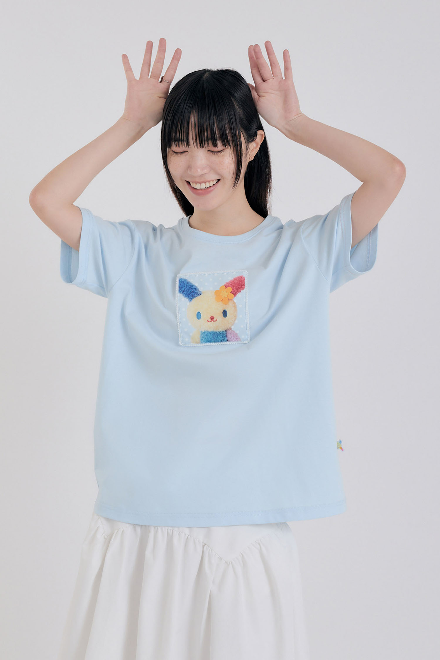 花小兔證件照寬鬆Ｔ