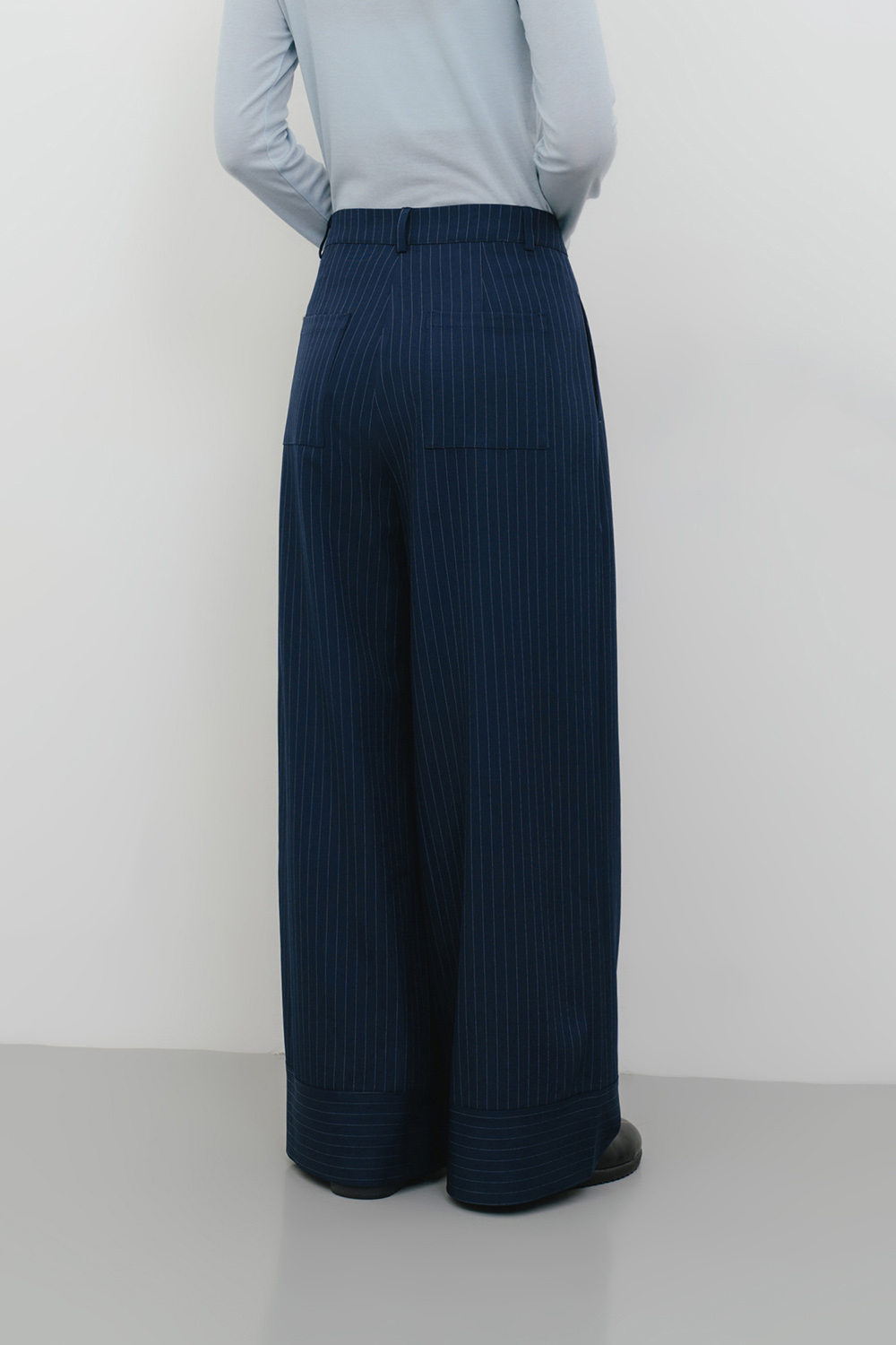 可翻腰頭2way西裝褲