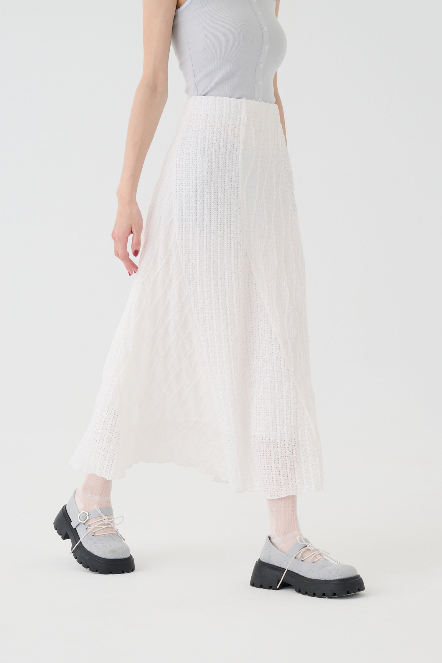 飄飄裙擺紋理裙