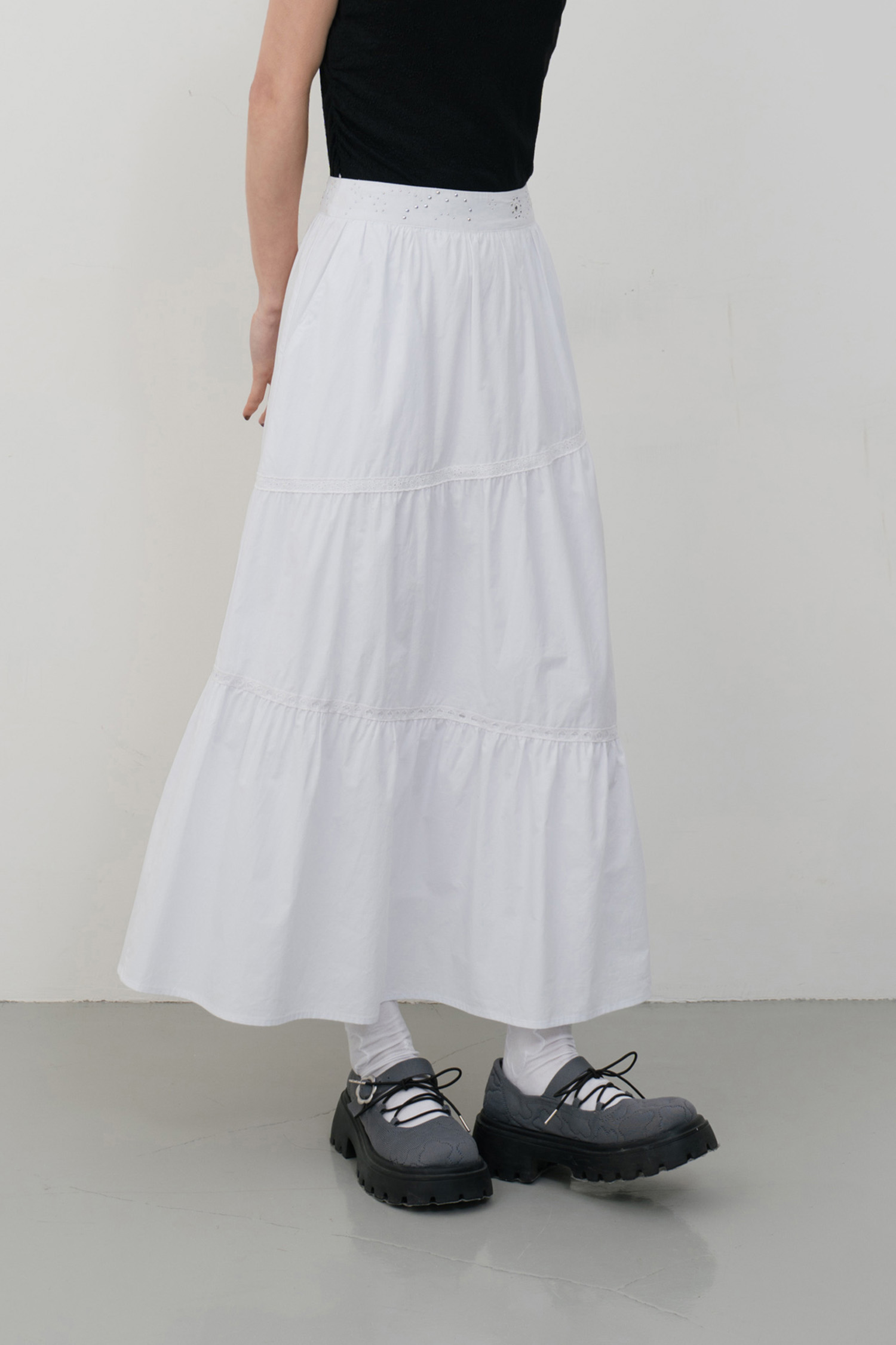 好手藝拼接蛋糕裙