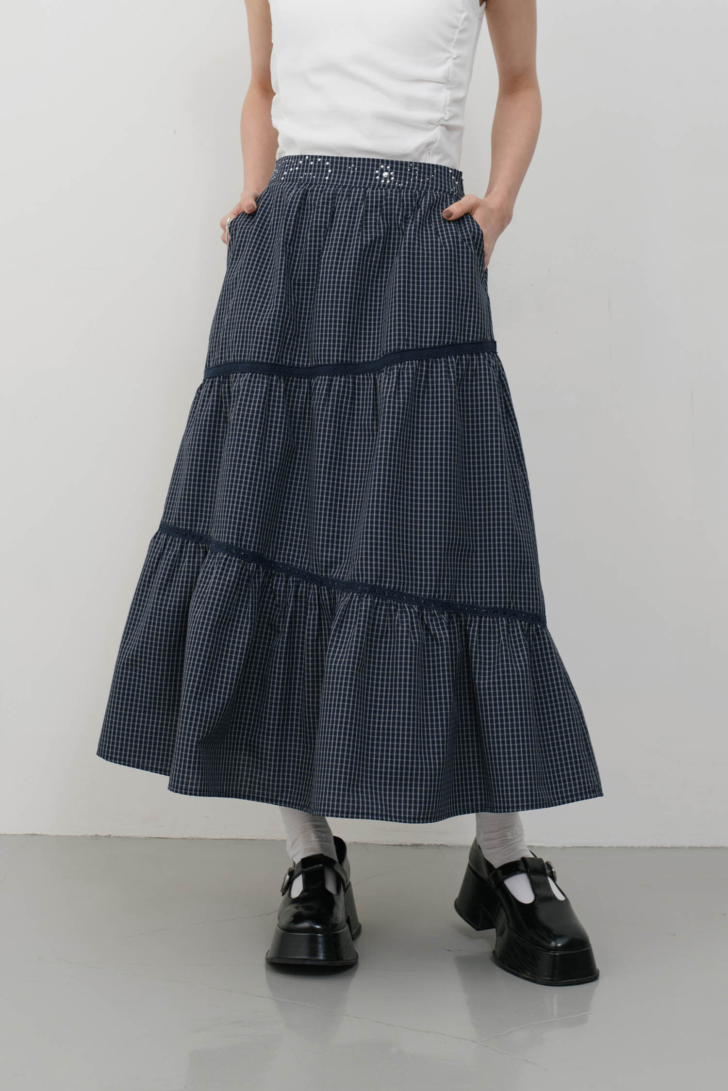 好手藝拼接蛋糕裙