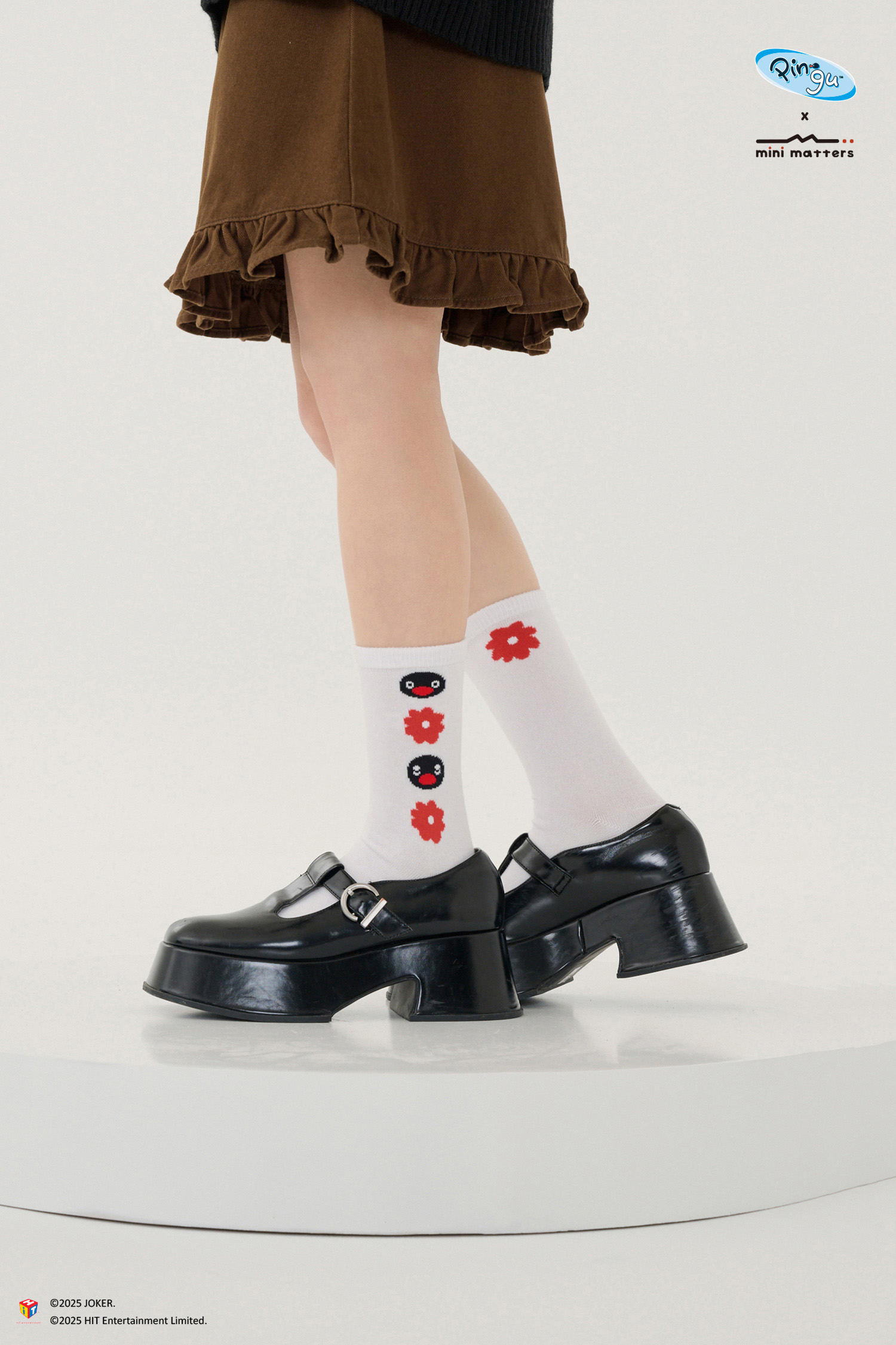 開心Pingu花花襪