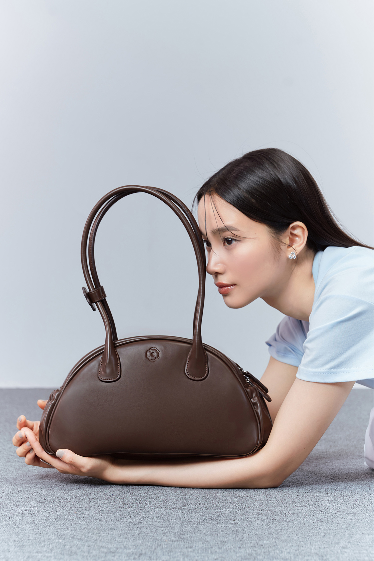 暗藏小花保齡球包