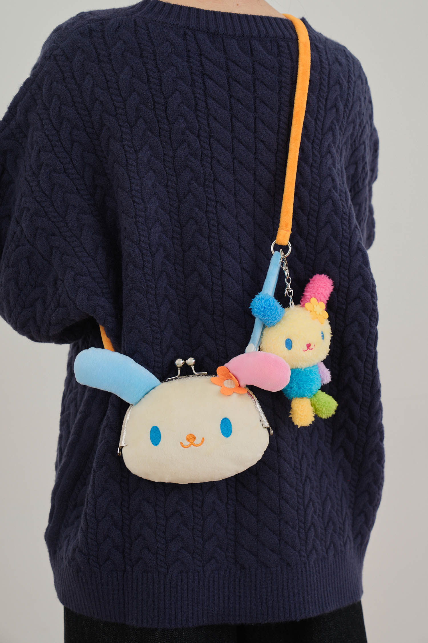 花小兔立體口金包