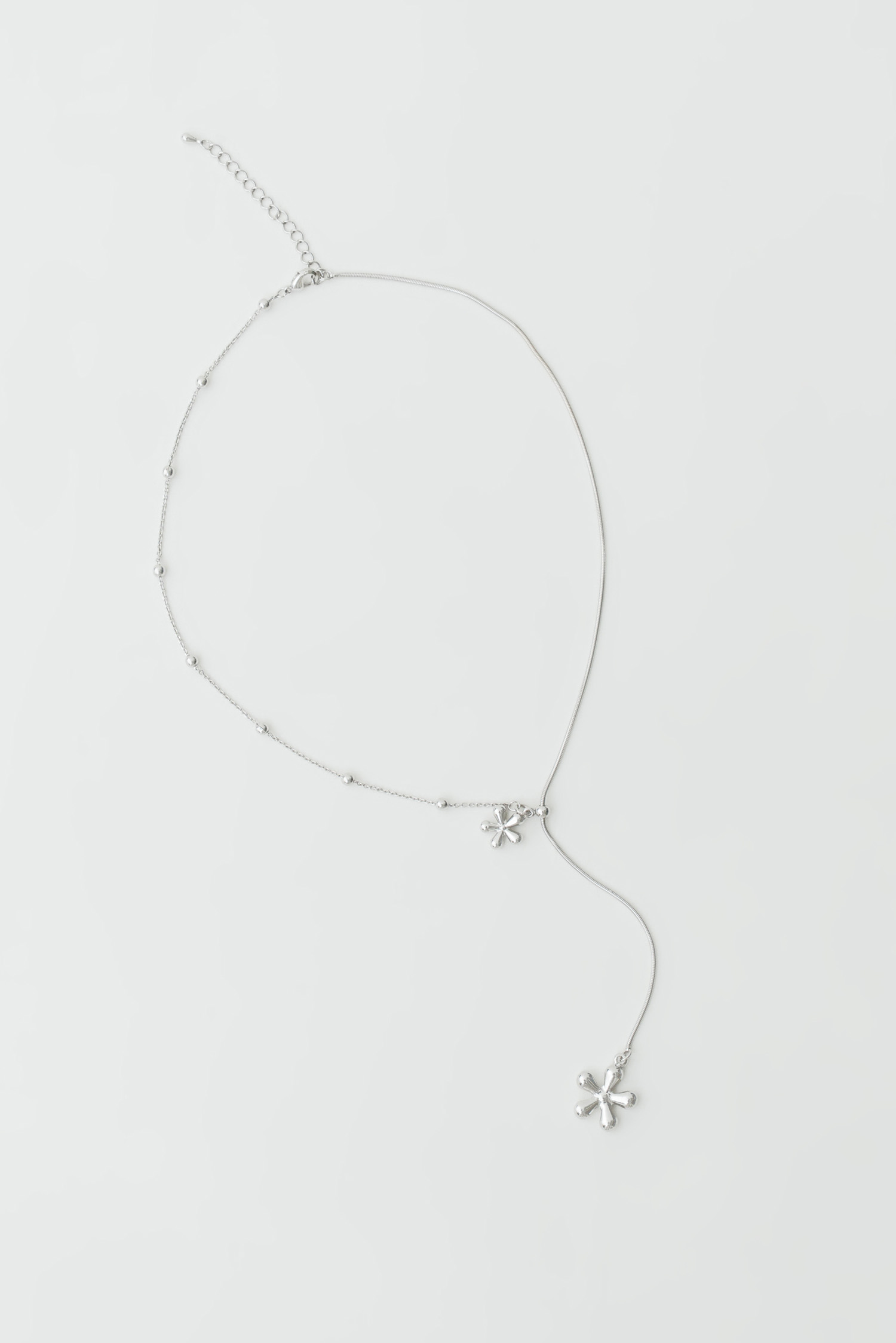 小花朵朵拼接項鍊