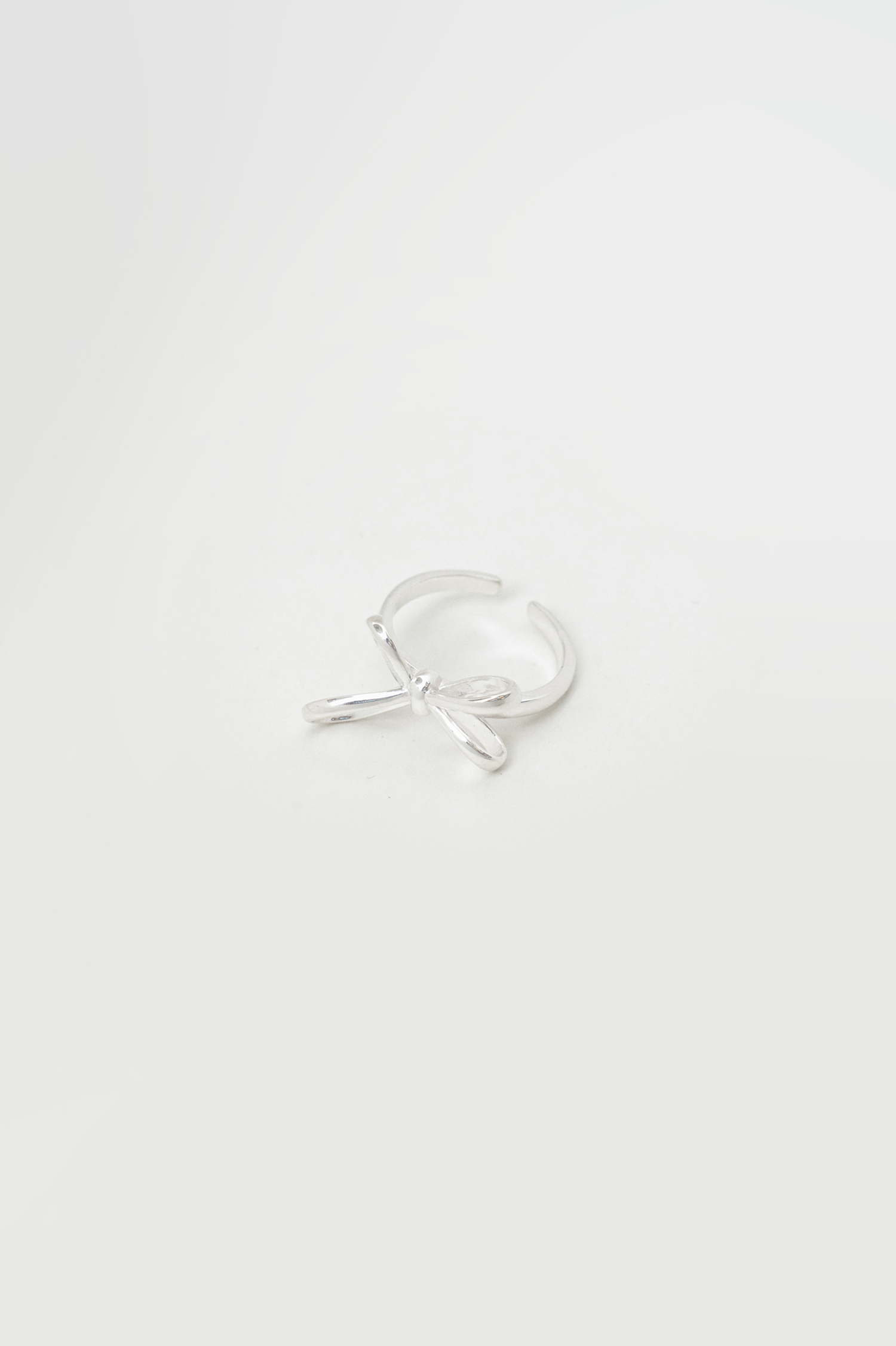 拆開禮物純銀戒指