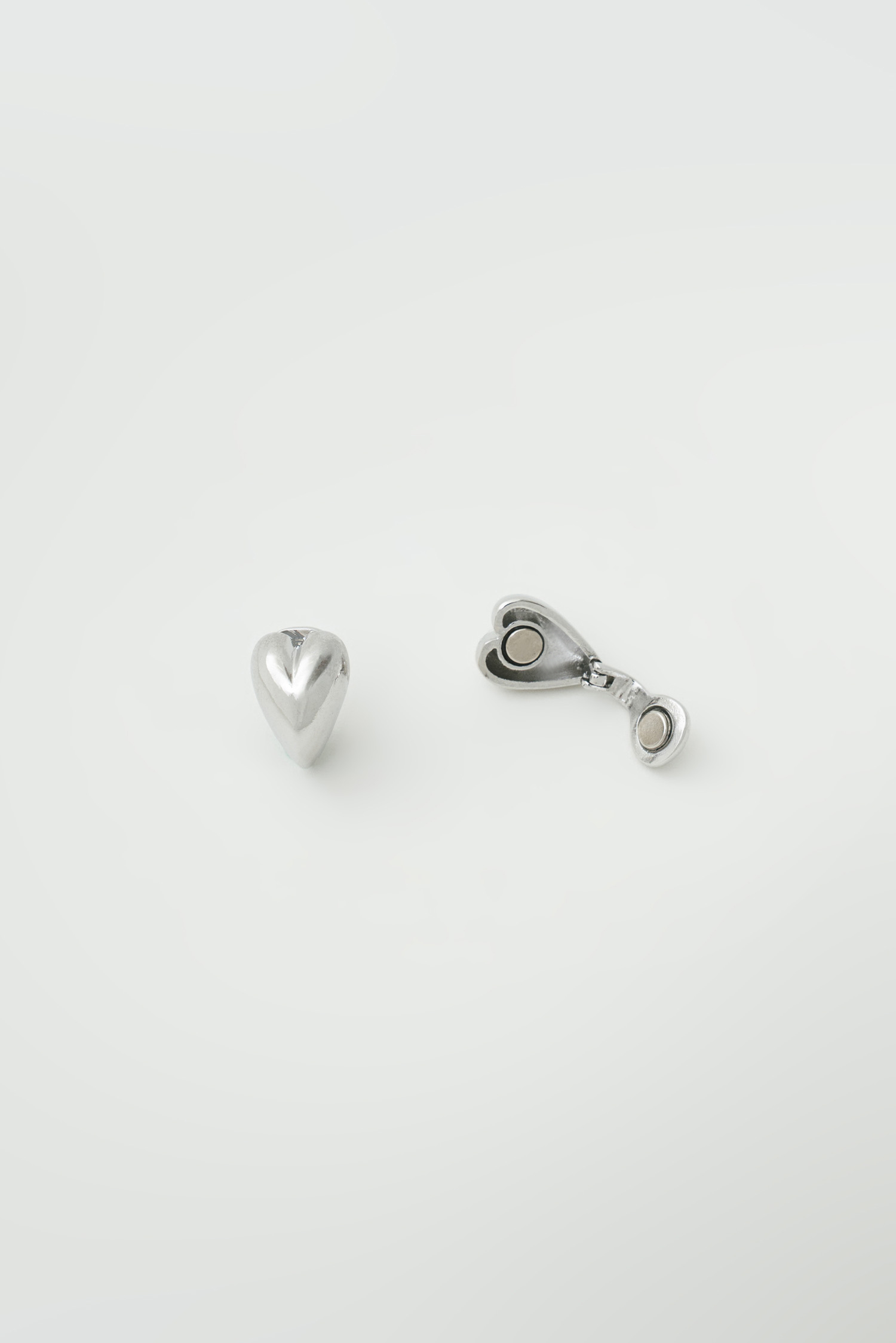 愛心磁吸耳夾